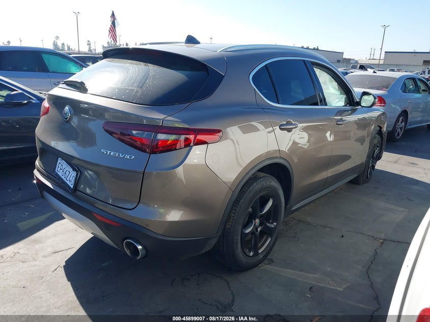 Vin: zaspajan5k7c37080, lot: 46398067, alfa romeo stelvio rwd 20194