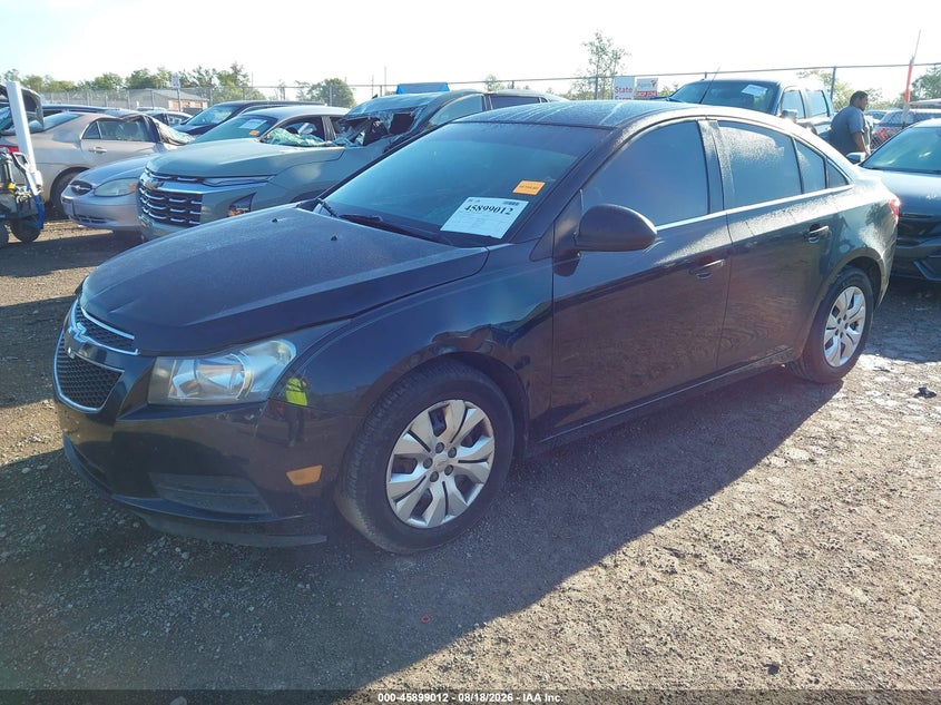 2012 Chevrolet Cruze, Лівий бік, IAAI, VIN 1G1PC5SH2C7239575 — фото 2