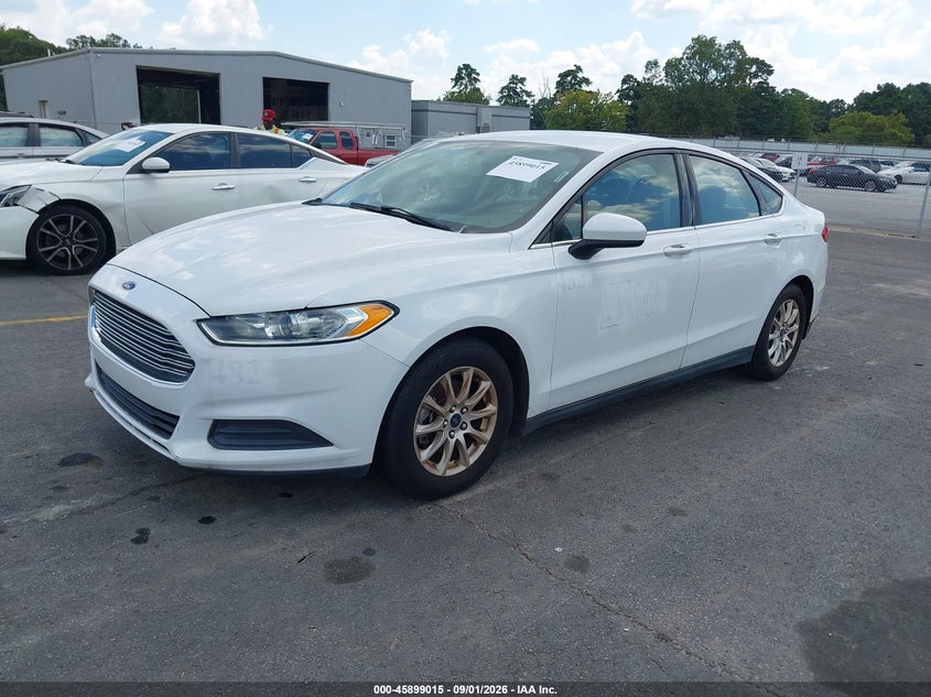 Vin: 1fa6p0g78g5121306, lot: 46398076, ford fusion s 20162
