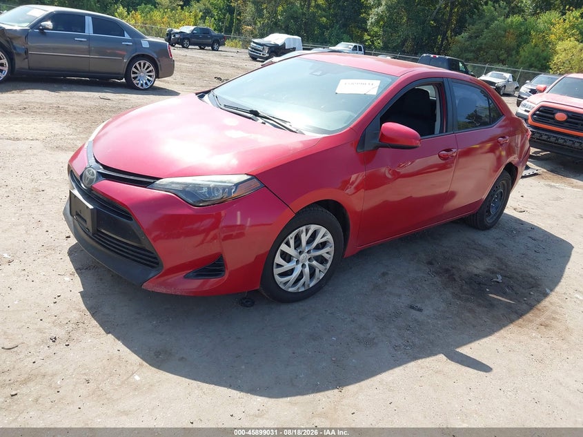 2018 Toyota Corolla, Left Side, IAAI, VIN 5YFBURHE5JP815920 — photo 2