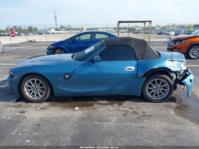 BMW Z4 2003 VIN 4USBT53473LU04275