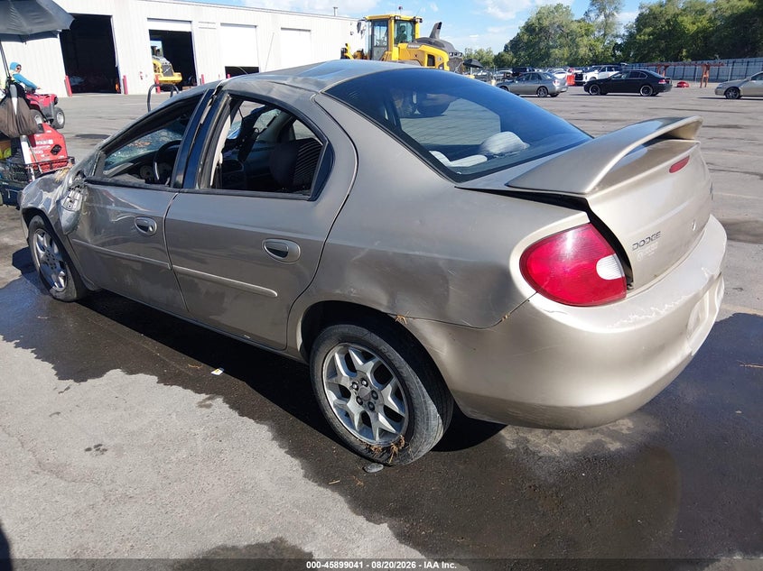 2002 DODGE NEON auction photo 3