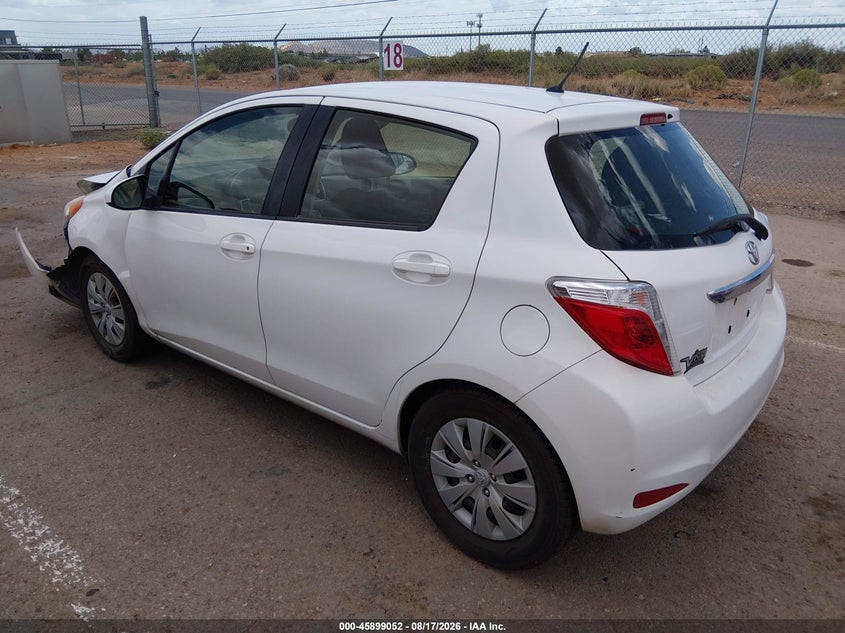 2013 TOYOTA YARIS — zdjęcie 3