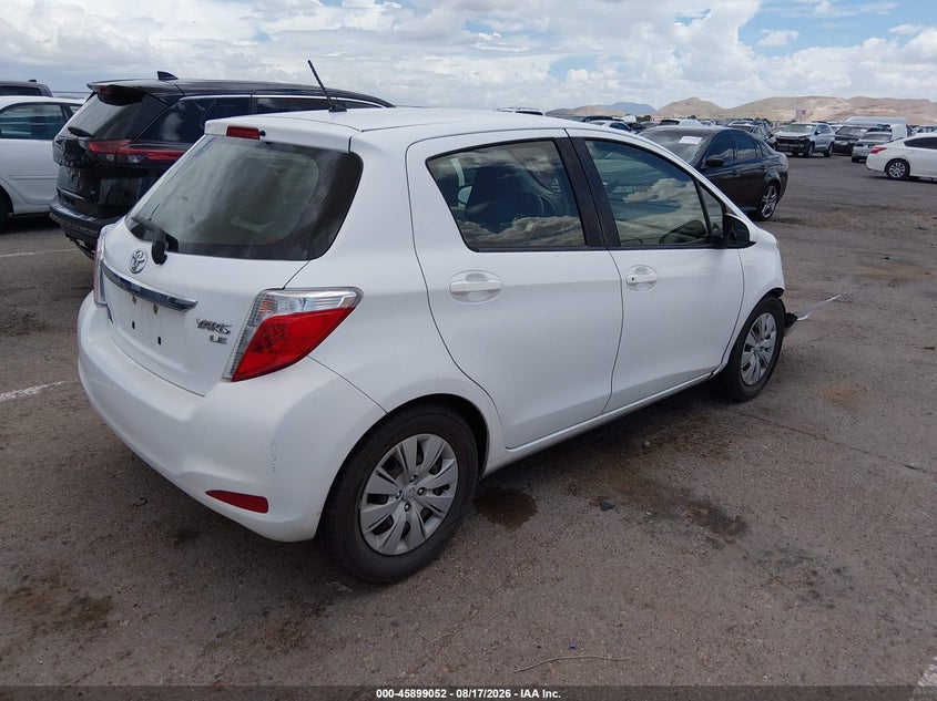 2013 TOYOTA YARIS — zdjęcie 4