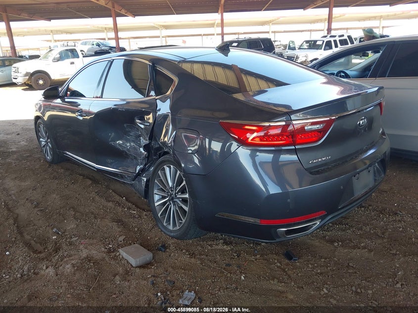 2017 KIA CADENZA auction photo 3