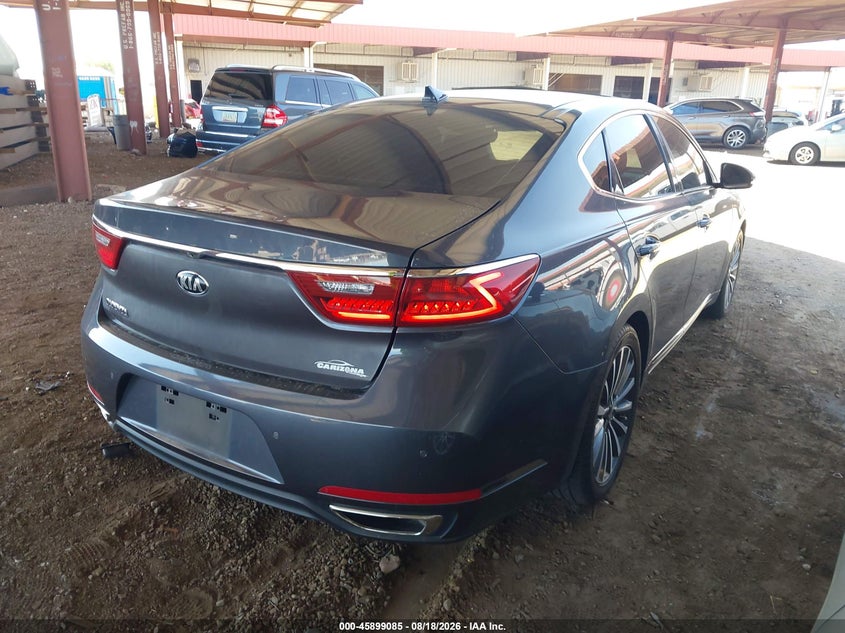 2017 KIA CADENZA auction photo 4