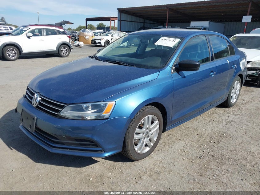 2015 Volkswagen Jetta, Front End, IAAI, VIN 3VW2K7AJ6FM249151 — photo 2