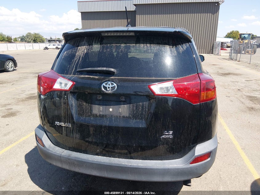 2015 TOYOTA RAV 4 SPORT UTILITY VEHICLE 2.5L I-4 DOHC, VVT, 176HP
