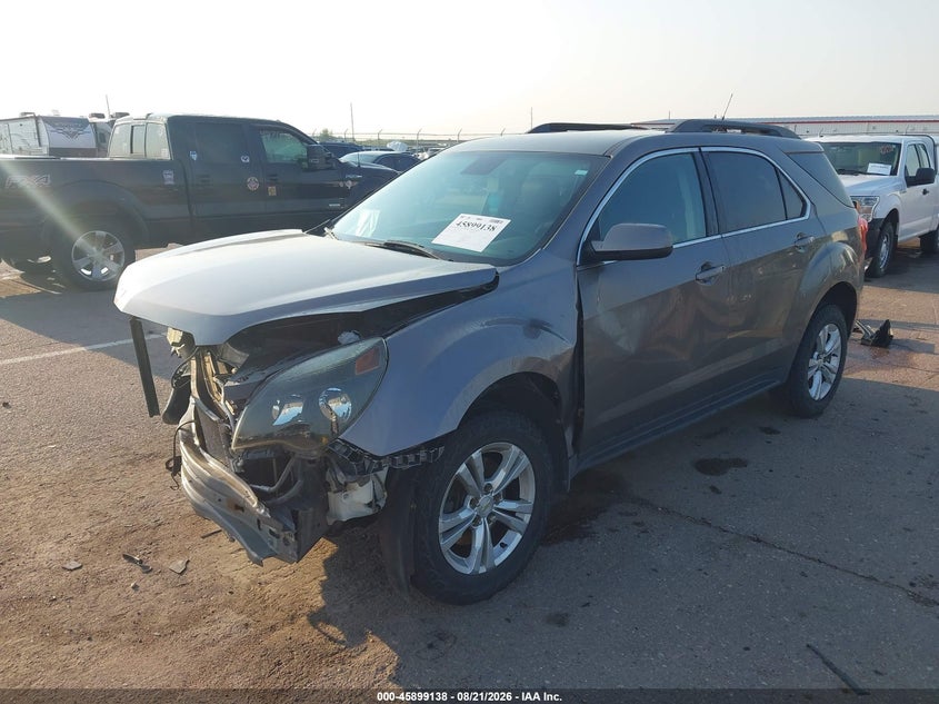 2012 Chevrolet Equinox, Удар спереди, IAAI, VIN 2GNFLEEK8C6266913 — фото 2