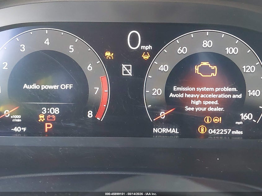 ACURA INTEGRA 2025 VIN 19UDE4H31SA000872