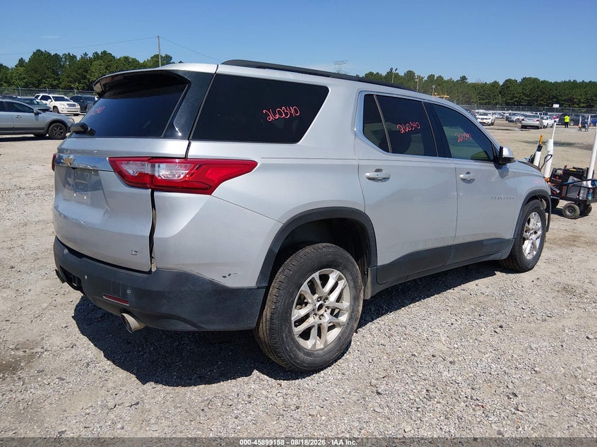 Vin: 1gnergkw3kj243084, lot: 46398219, chevrolet traverse 1lt 20194