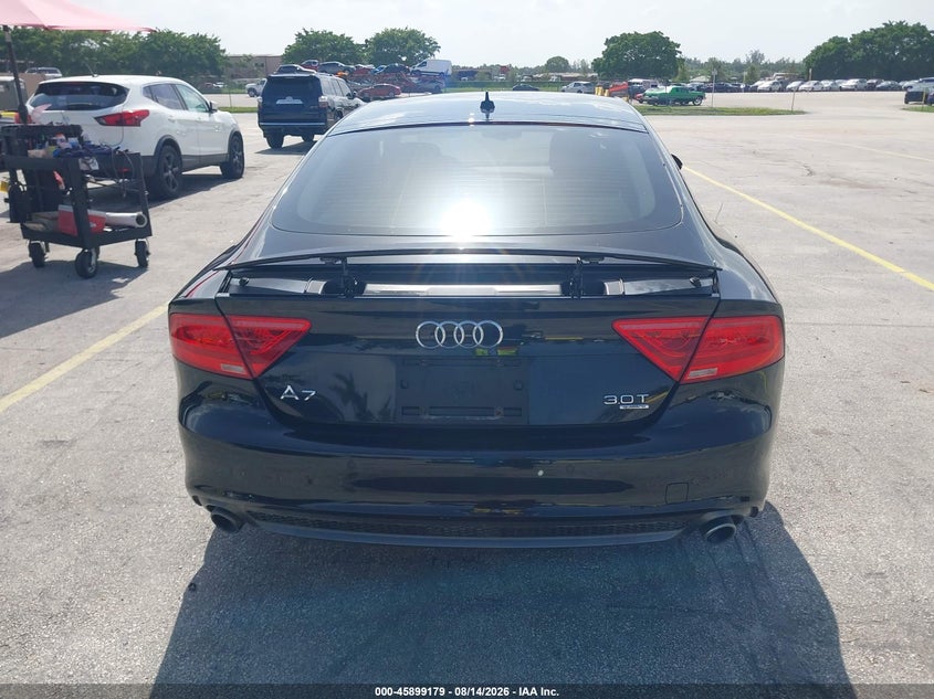 AUDI A7 2012 VIN WAU3GAFC6CN164504