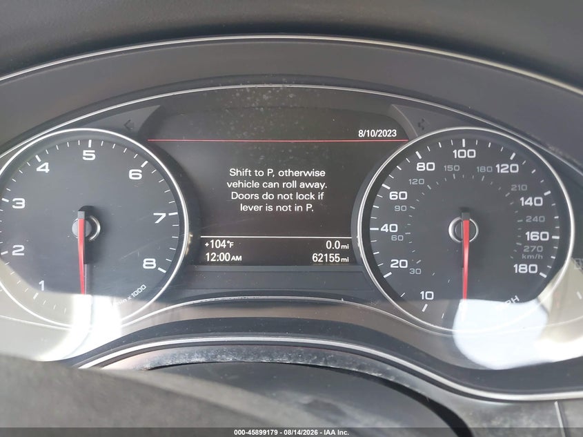 2012 AUDI A7 auction photo 7