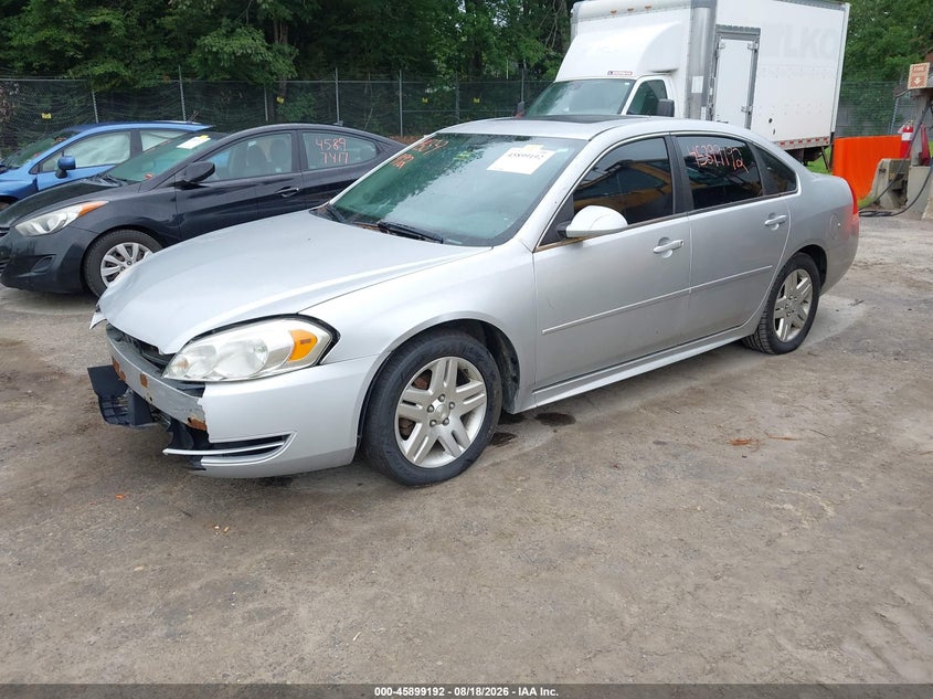 2014 Chevrolet Impala, Звичайний знос, IAAI, VIN 2G1WB5E39E1130660 — фото 2