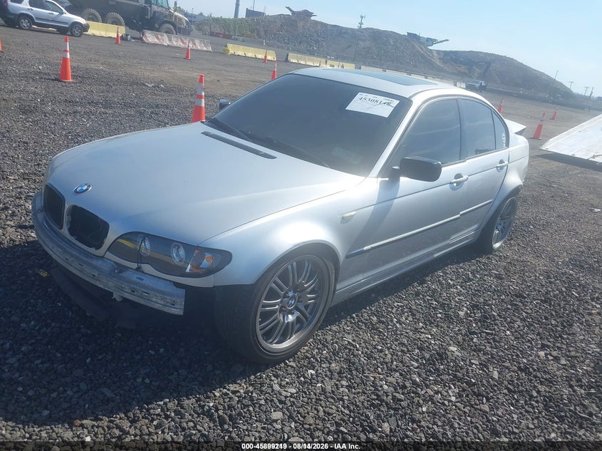 2005 BMW 3er, Front End, IAAI, VIN WBAET37405NH06600 — photo 2