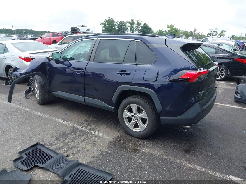 Vin: 2t3p1rfv5kc022207, lot: 46398287, toyota rav4 xle 20193