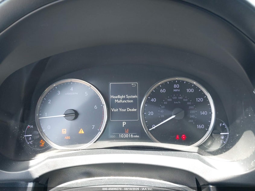 LEXUS IS 300 2018 VIN JTHBA1D21J5062176