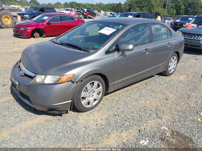 HONDA CIVIC 2007 VIN 1HGFA15567L140520
