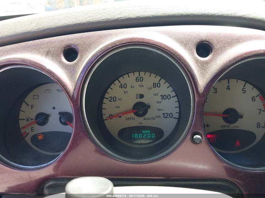 2002 CHRYSLER PT CRUISER SPORT UTILITY VEHICLE 2.4L I-4 DOHC, 150HP