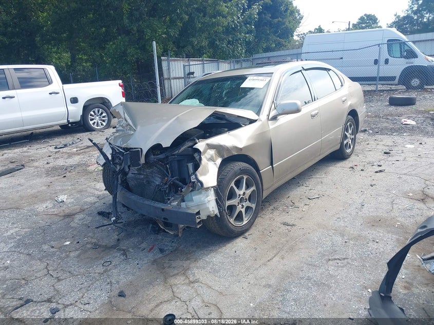 2000 Lexus GS 300, Front End, IAAI, VIN JT8BD68S5Y0100014 — photo 2