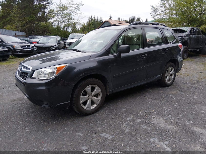 2016 SUBARU FORESTER auction photo 2