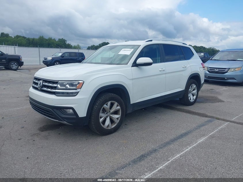2018 Volkswagen Atlas, Правий бік, IAAI, VIN 1V2KR2CA0JC561375 — фото 2