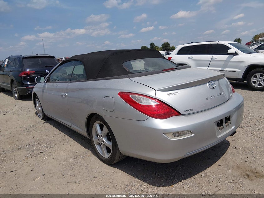 TOYOTA CAMRY SOLARA 2007 VIN 4T1FA38P97U122560