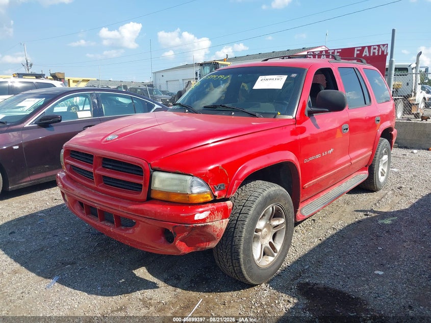 DODGE DURANGO 2000 VIN 1B4HS28Z9YF239175