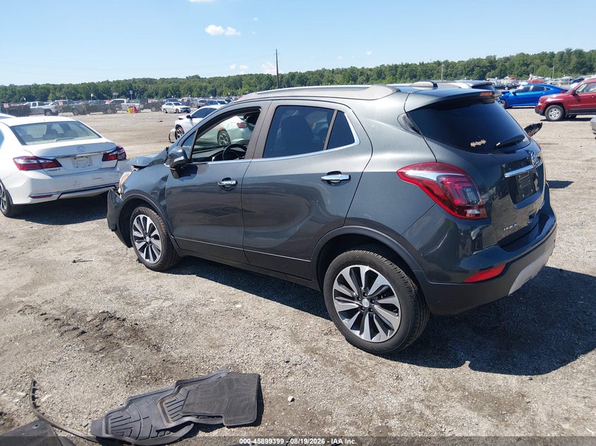 Vin: kl4cjgsb5hb150021, lot: 46398460, buick encore essence 20173