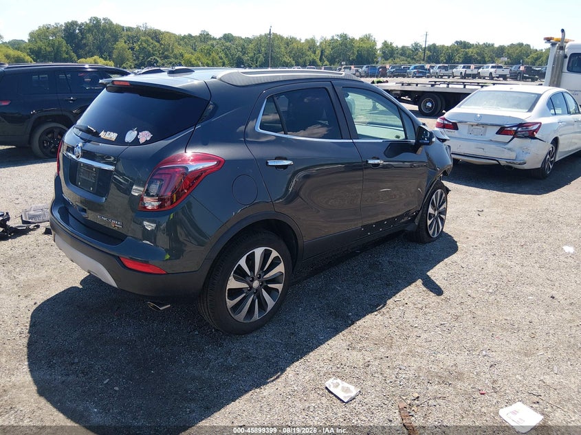 Vin: kl4cjgsb5hb150021, lot: 46398460, buick encore essence 20174