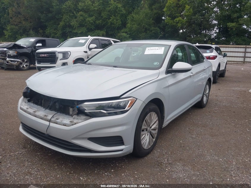 2019 Volkswagen Jetta, Удар спереду, IAAI, VIN 3VWC57BU2KM139552 — фото 2