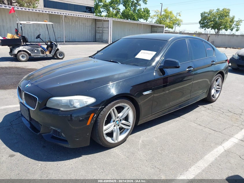 2013 BMW 5ER SEDAN 3.0L I-6 DI, DOHC, VVT, TURBO, 300HP