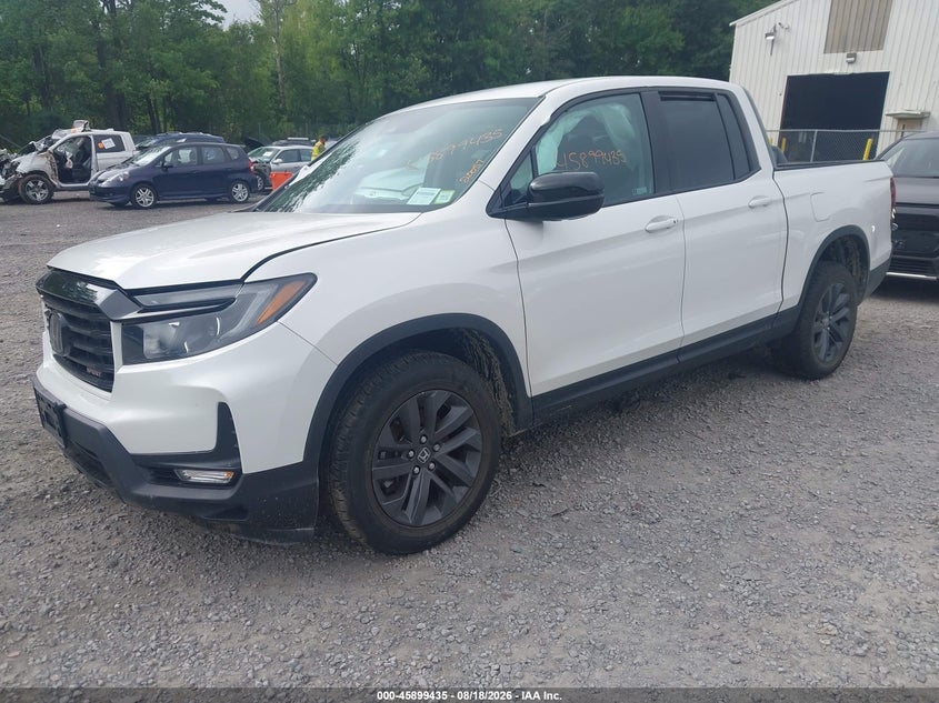 Vin: 5fpyk3f1xpb044198, lot: 46398496, honda ridgeline sport 20232