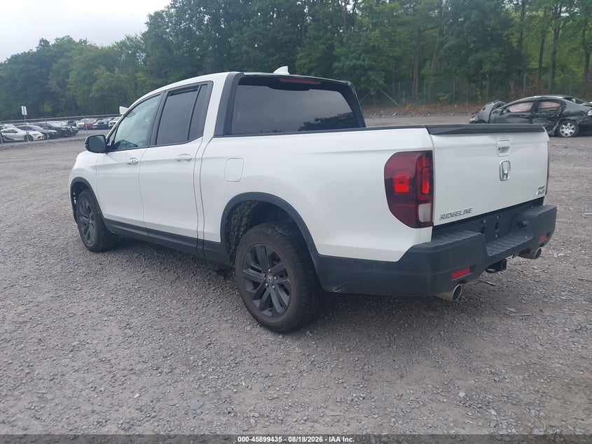 Vin: 5fpyk3f1xpb044198, lot: 46398496, honda ridgeline sport 20233