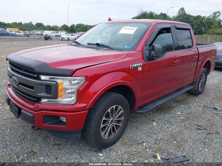 Vin: 1ftew1eg2jfc23333, lot: 46398498, ford f-150 xlt 20182