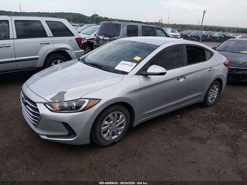 2017 Hyundai Elantra, Викрадення, IAAI, VIN 5NPD74LF3HH188399 — фото 2