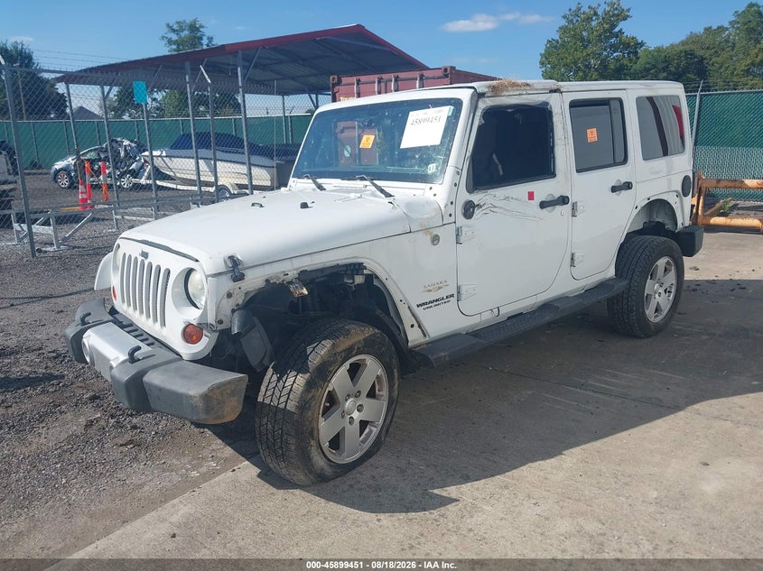 2011 Jeep Wrangler, Левый бок, IAAI, VIN 1J4BA5H17BL598101 — фото 2