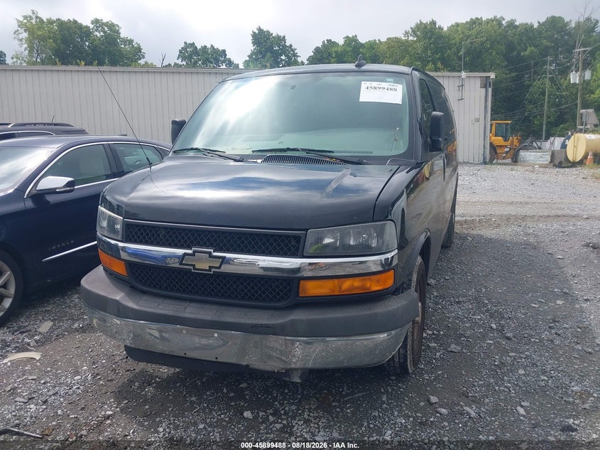 2016 Chevrolet Express, Front End, IAAI, VIN 1GCWGAFF1G1157547 — photo 2