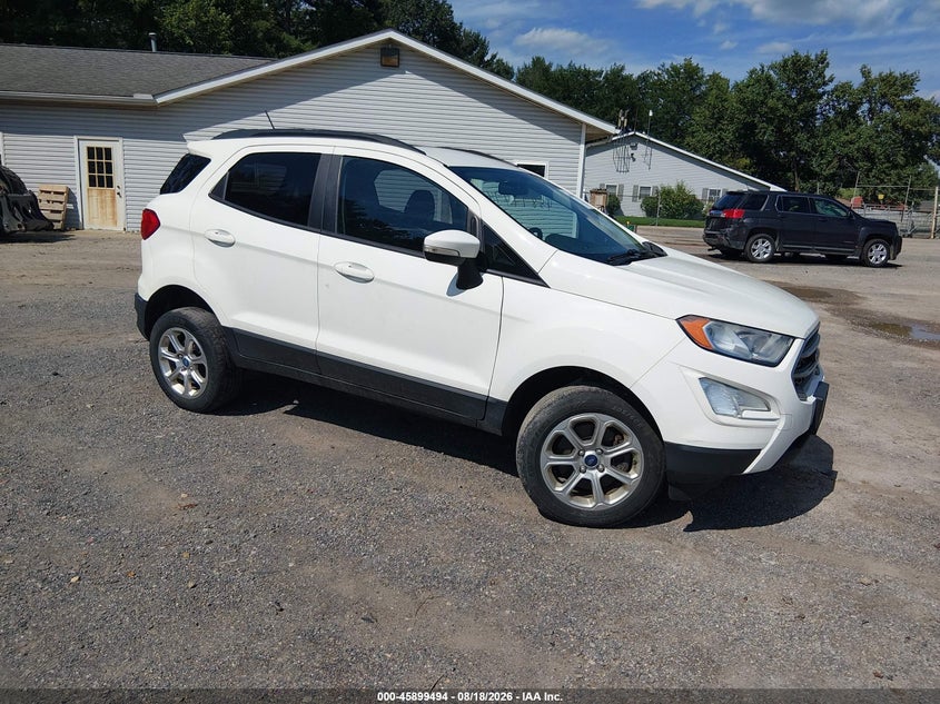 2019 FORD ECOSPORT — zdjęcie z aukcji