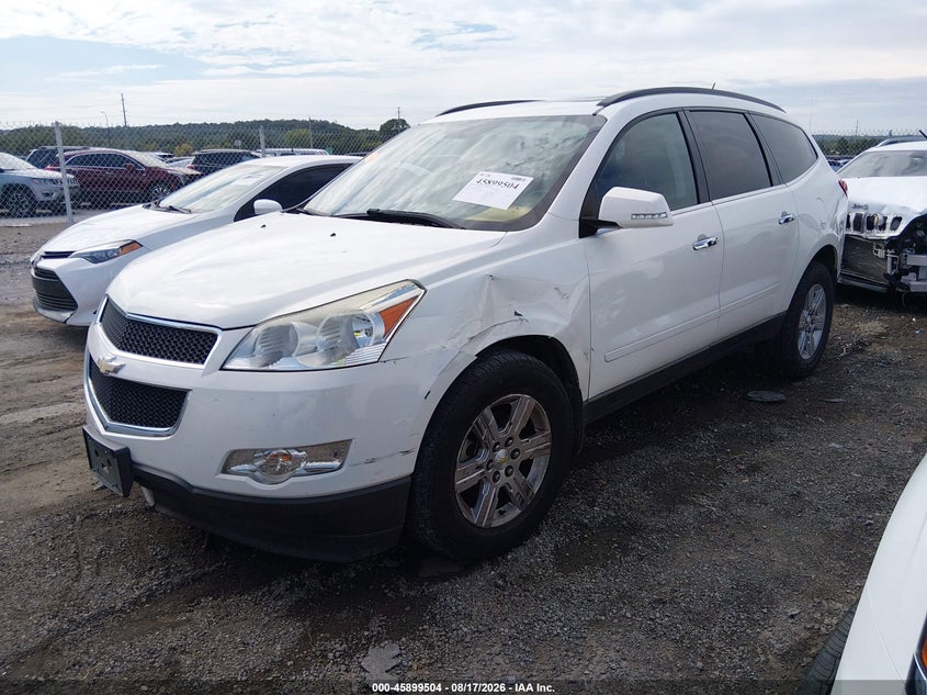 2011 Chevrolet Traverse, Left Side, IAAI, VIN 1GNKVJED3BJ366678 — photo 2