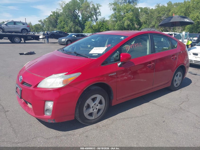 Vin: jtdkn3du5b0279120, lot: 46398574, toyota prius three 20112