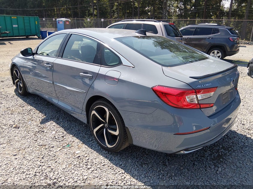 Vin: 1hgcv3f2xna043594, lot: 46398644, honda accord hybrid sport 20223