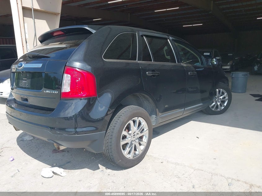 Vin: 2fmdk3kc1dbb47545, lot: 46398656, ford edge limited 20134