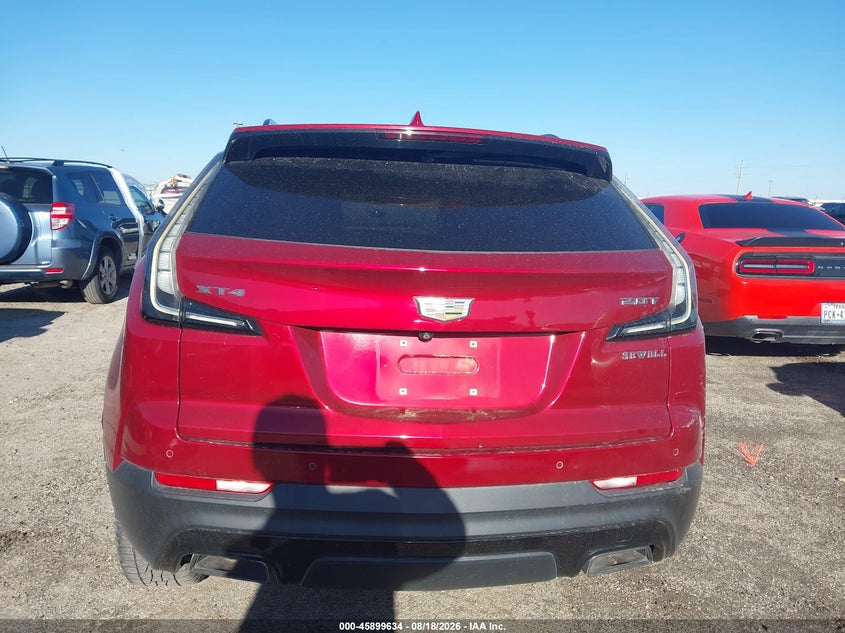 CADILLAC XT4 2019 VIN 1GYFZER40KF180142