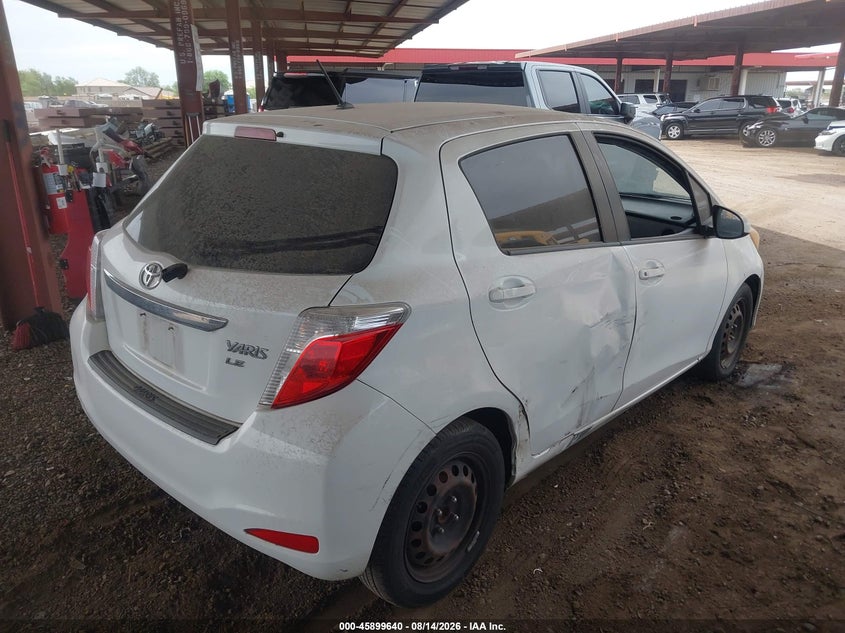 2012 TOYOTA YARIS — zdjęcie 4