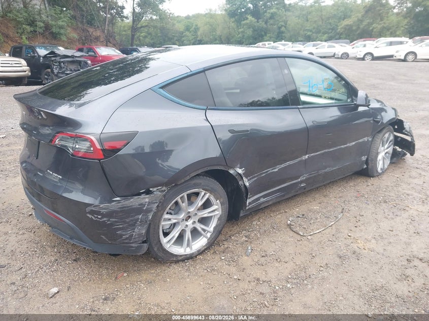 Vin: 7saygdee5ra234515, lot: 46398704, tesla model y long range dual motor all-wheel drive 20244