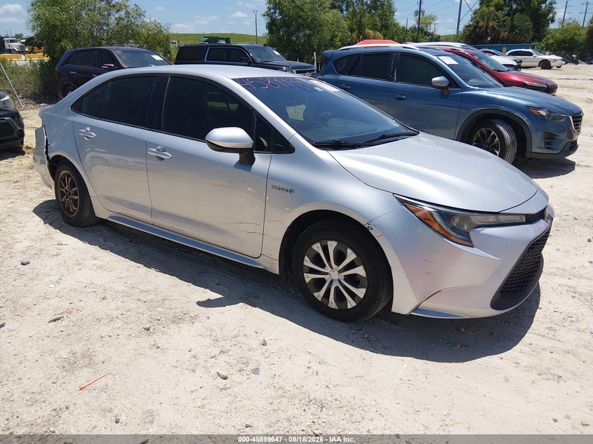 2020 TOYOTA COROLLA auction photo 1