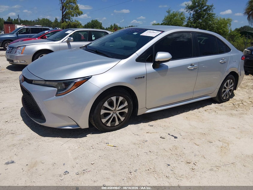 2020 TOYOTA COROLLA auction photo 2