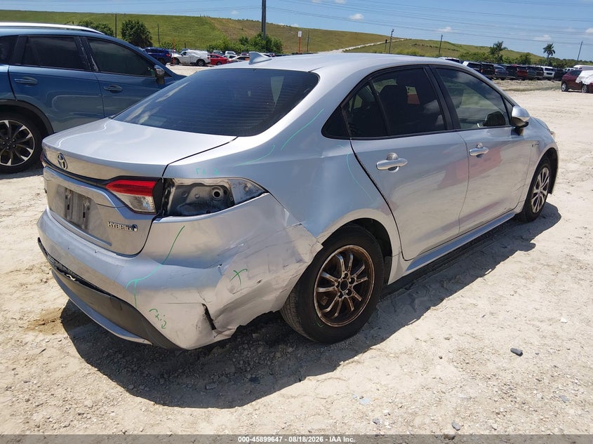 2020 TOYOTA COROLLA auction photo 4