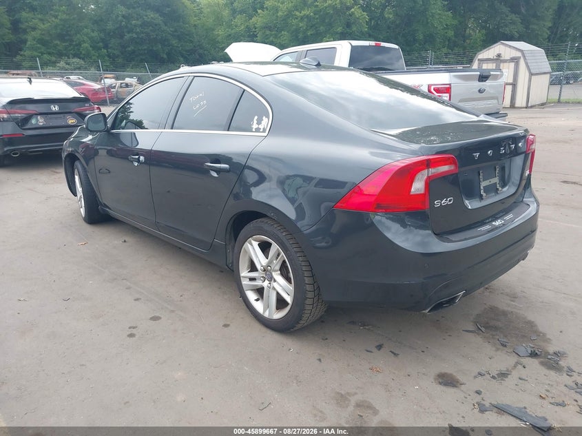 Vin: yv126mfk1f1355604, lot: 46398728, volvo s60 t5 premier 20153